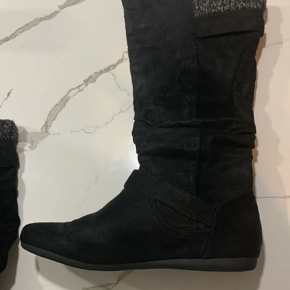 Dolce Vita | Ellaway Women’s Black Tall Suede Fashion Knee High Boots Size 7